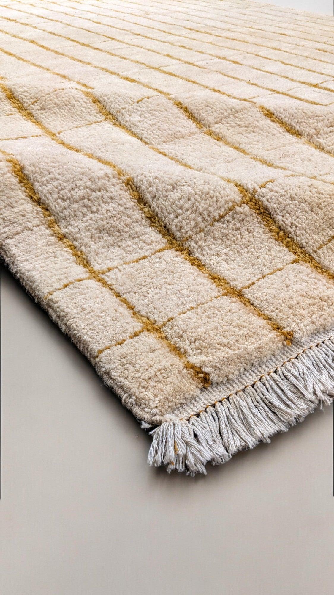 Stormy Hand Knotted Rug - 302 x 250 cm - Handmade