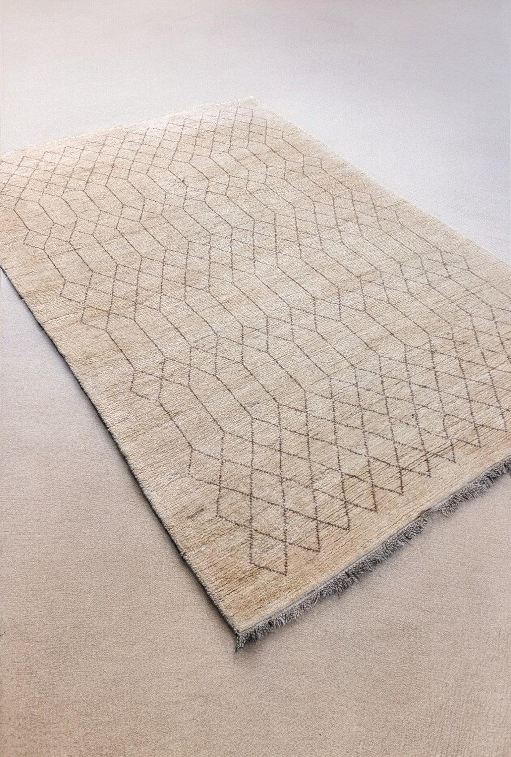 Bazm Hand Knotted Rug - 278 x 189 cm - Handmade