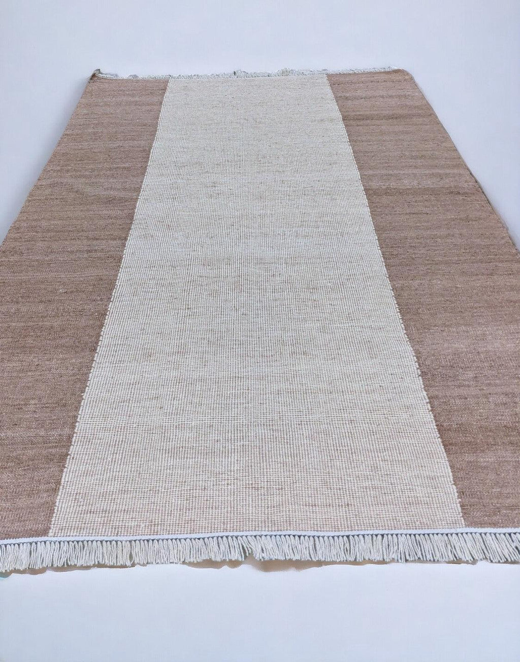 Striae Flatweave Rug - 244 x 153 cm - Handmade