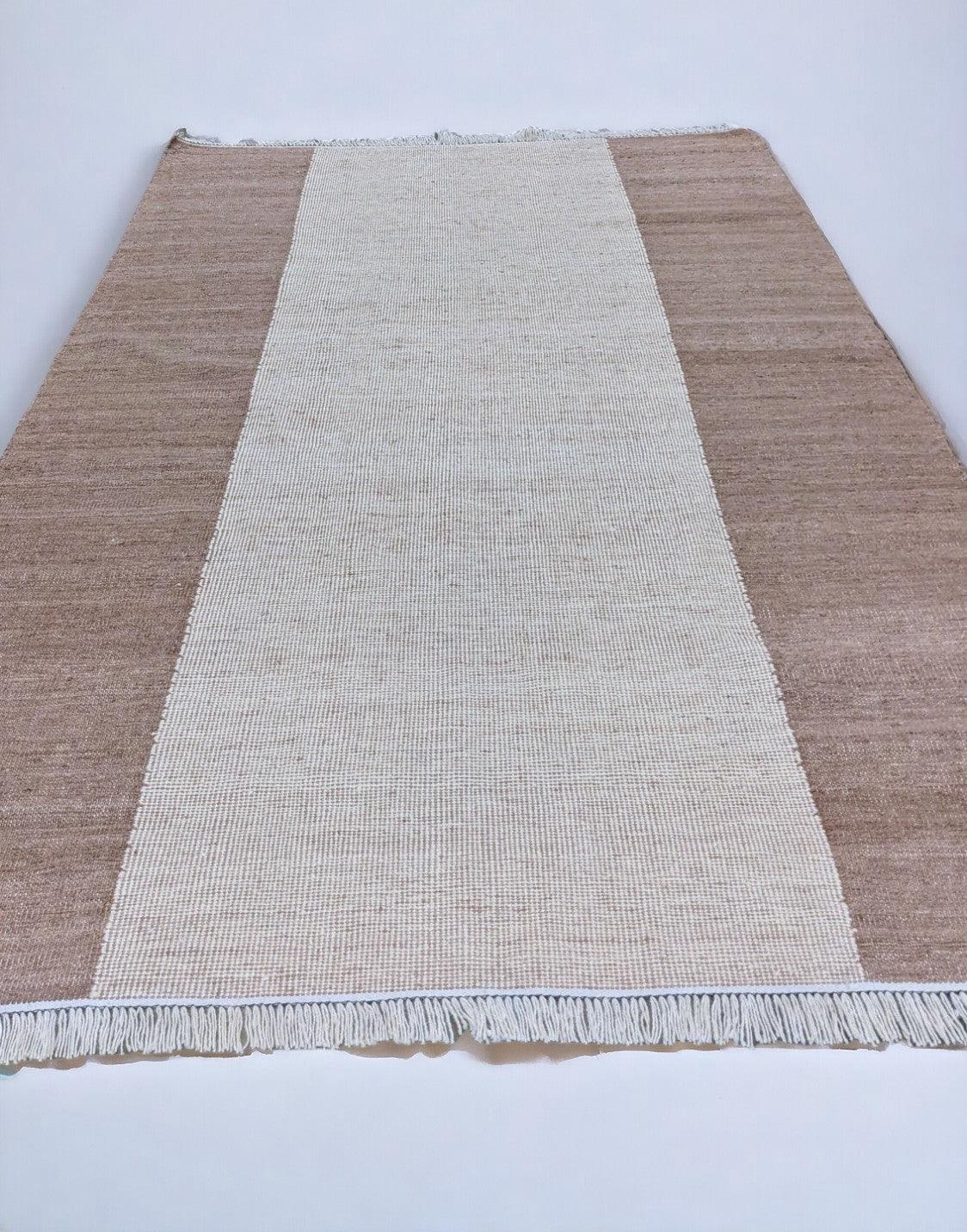 Striae Flatweave Rug - 244 x 153 cm - Handmade