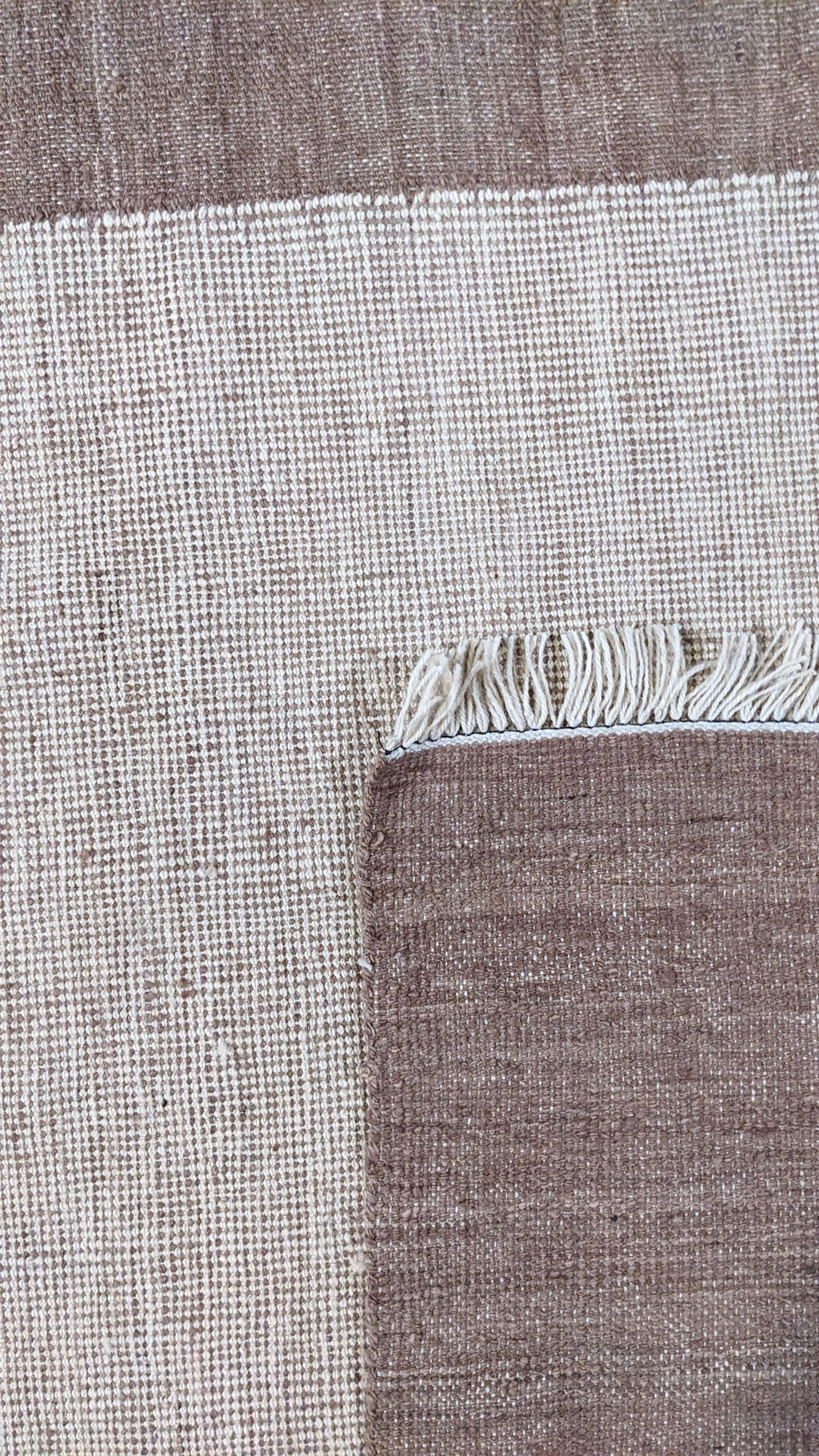 Striae Flatweave Rug - 244 x 153 cm - Handmade