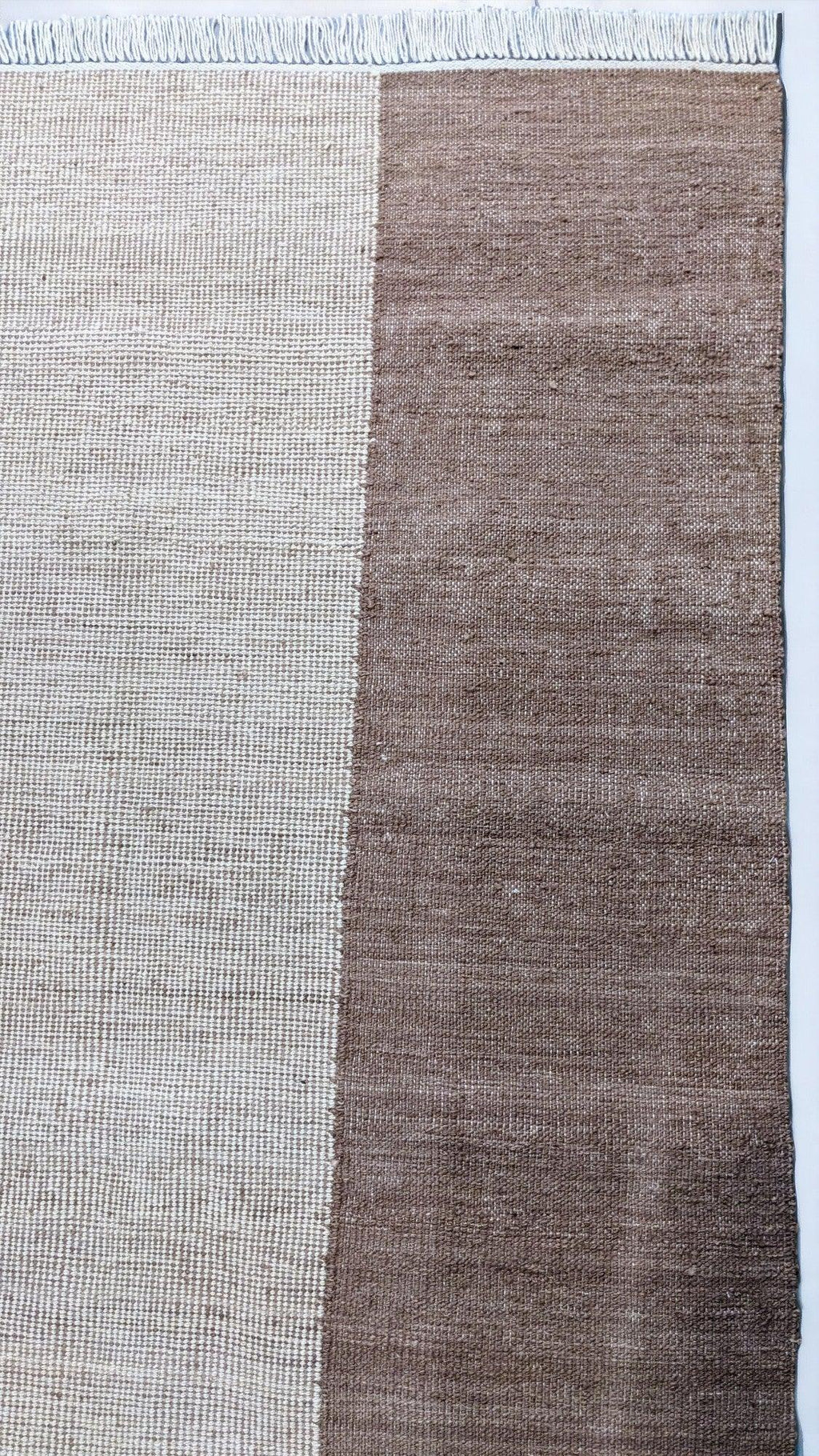 Striae Flatweave Rug - 244 x 153 cm - Handmade