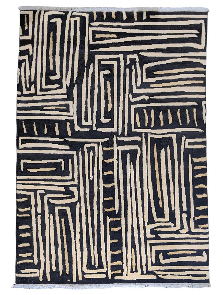 Zulu Hand Knotted Rug - 278 x 244 cm - Handmade