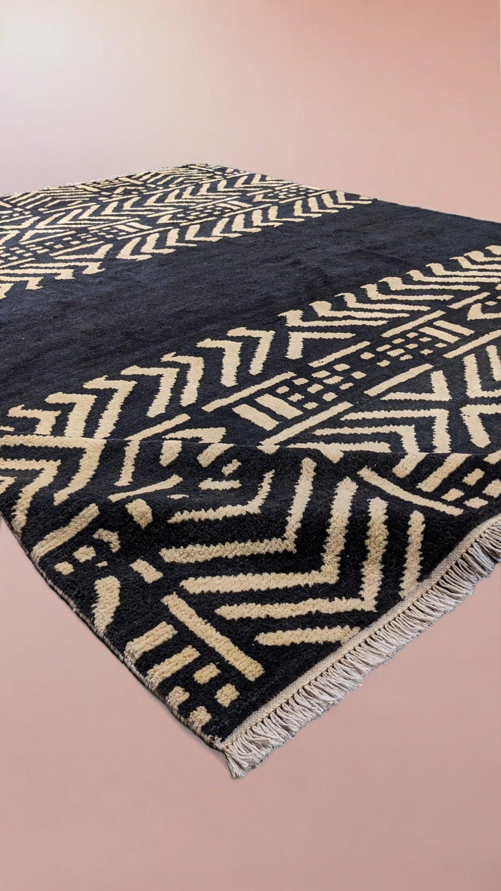 Dinka Hand Knotted Rug - 278 x 253 cm - Handmade