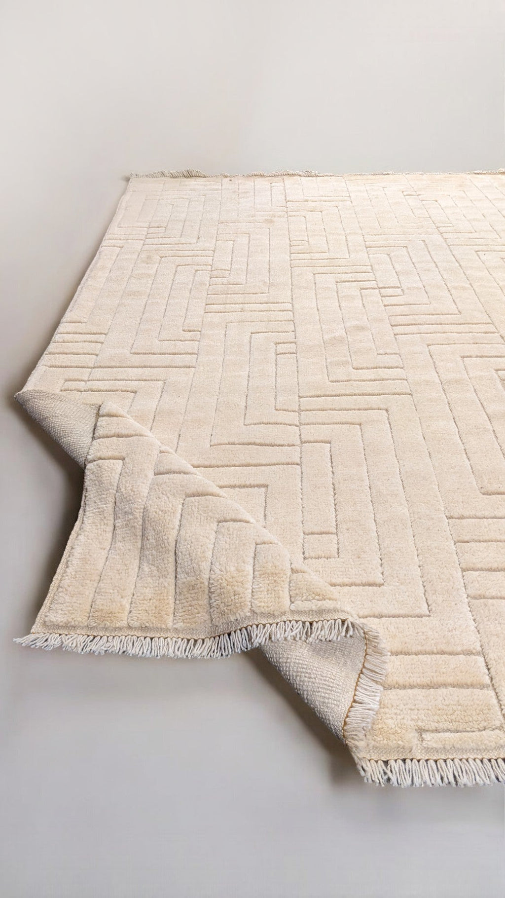 Zeva Hand Knotted Rug - 305 x 262 cm - Handmade