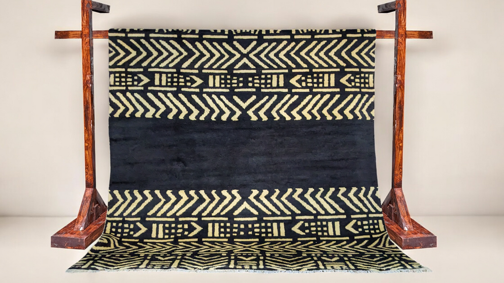 Dinka Hand Knotted Rug - 278 x 253 cm - Handmade