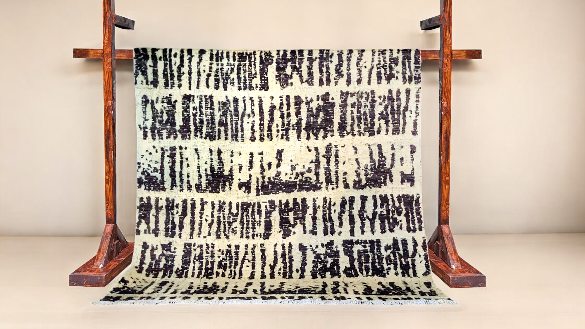 Tuareg Hand Knotted Rug - 305 x 244 cm - Handmade