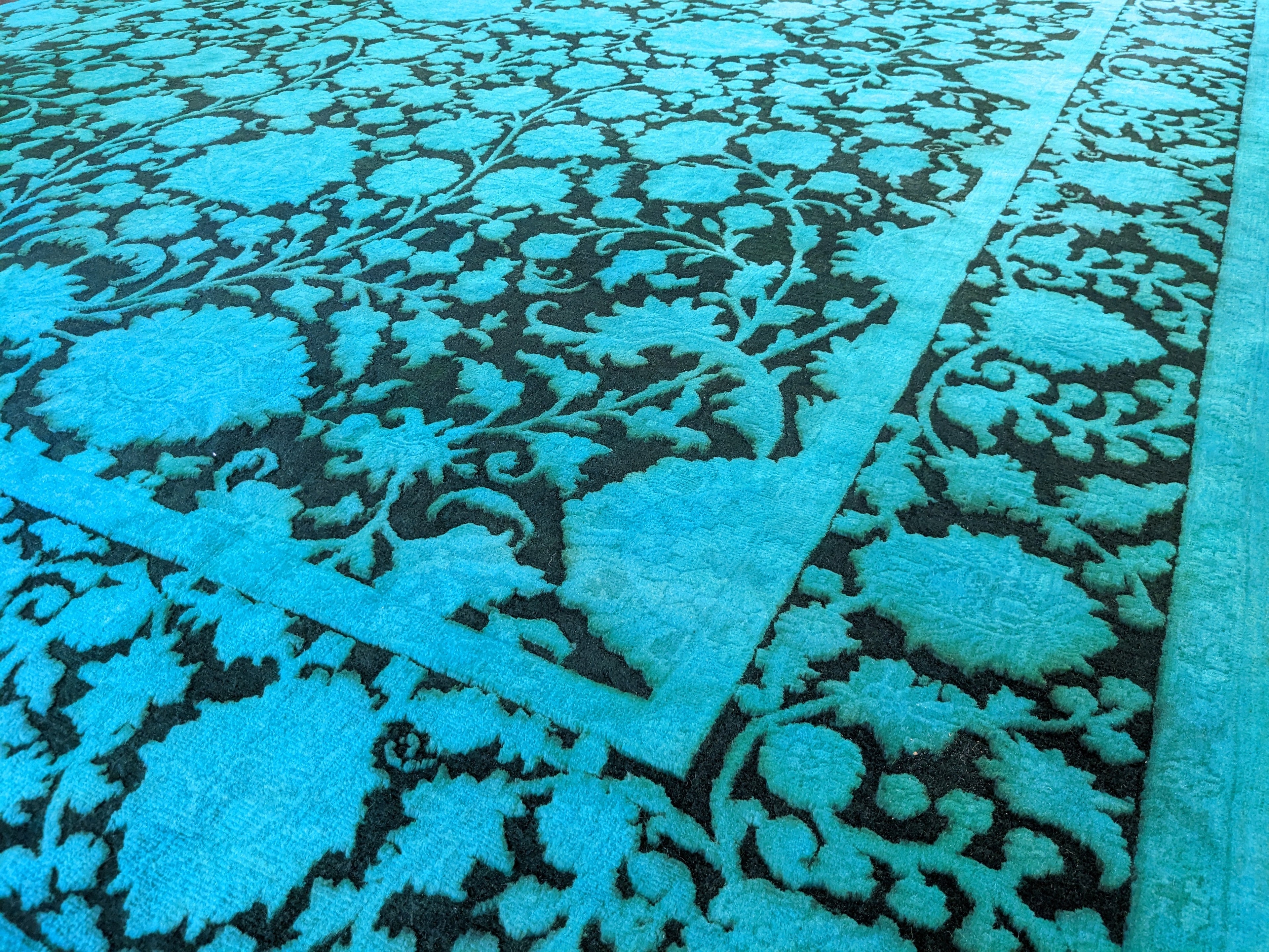 Ziegler Silk Wash Chobi Rug - 277 x 186 cm - Handmade