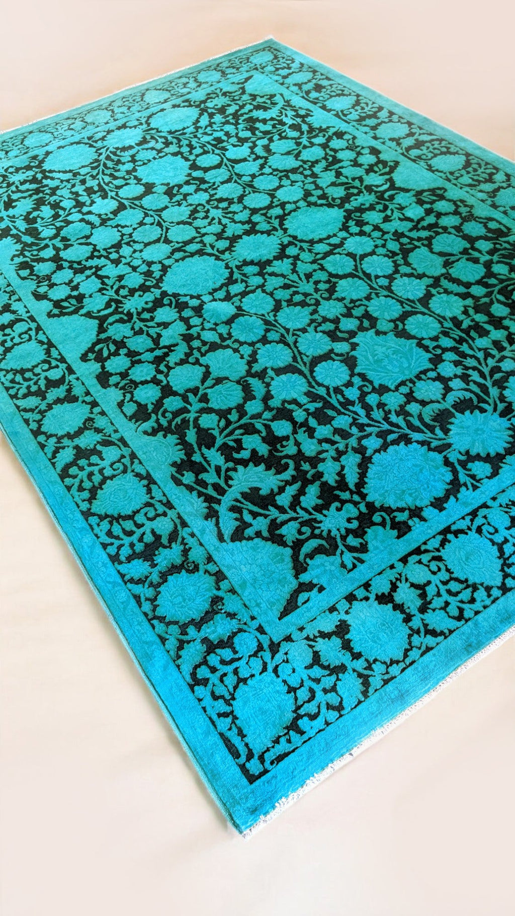 Ziegler Silk Wash Chobi Rug - 277 x 186 cm - Handmade