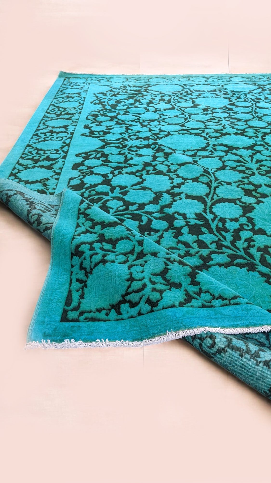 Ziegler Silk Wash Chobi Rug - 277 x 186 cm - Handmade