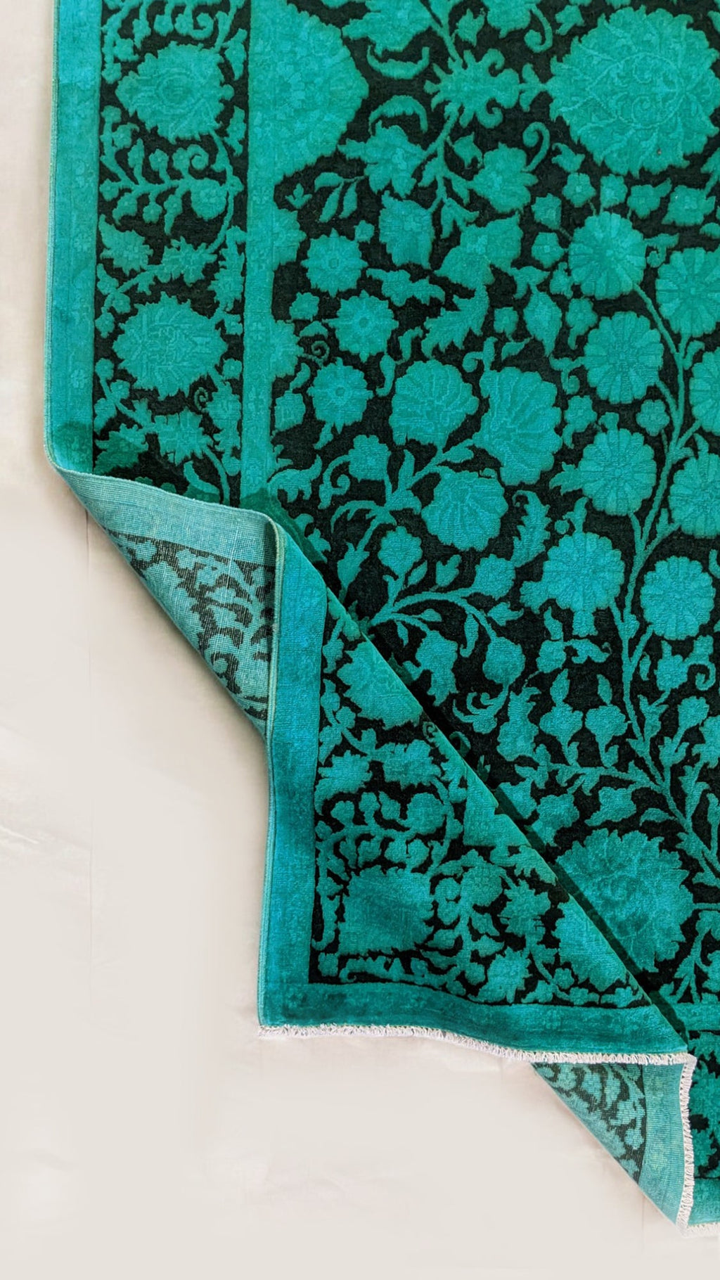 Ziegler Silk Wash Chobi Rug - 277 x 186 cm - Handmade