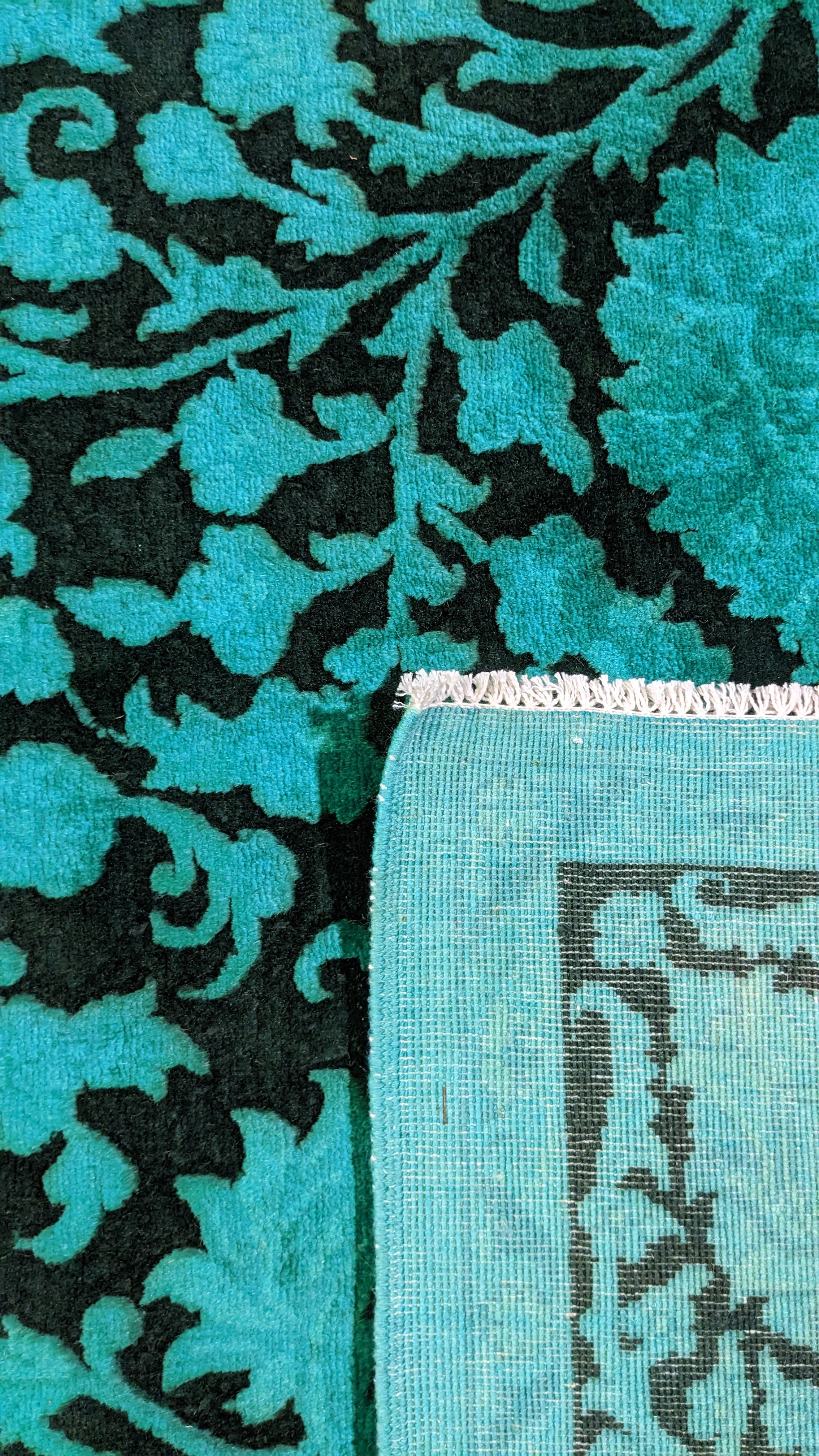 Ziegler Silk Wash Chobi Rug - 277 x 186 cm - Handmade