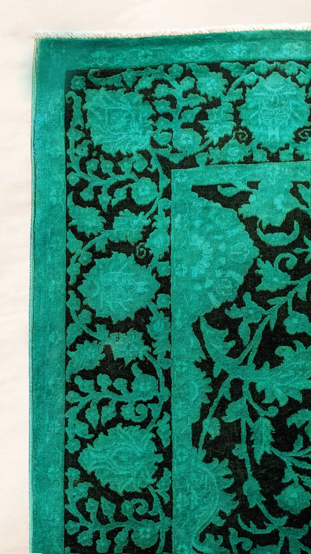 Ziegler Silk Wash Chobi Rug - 277 x 186 cm - Handmade