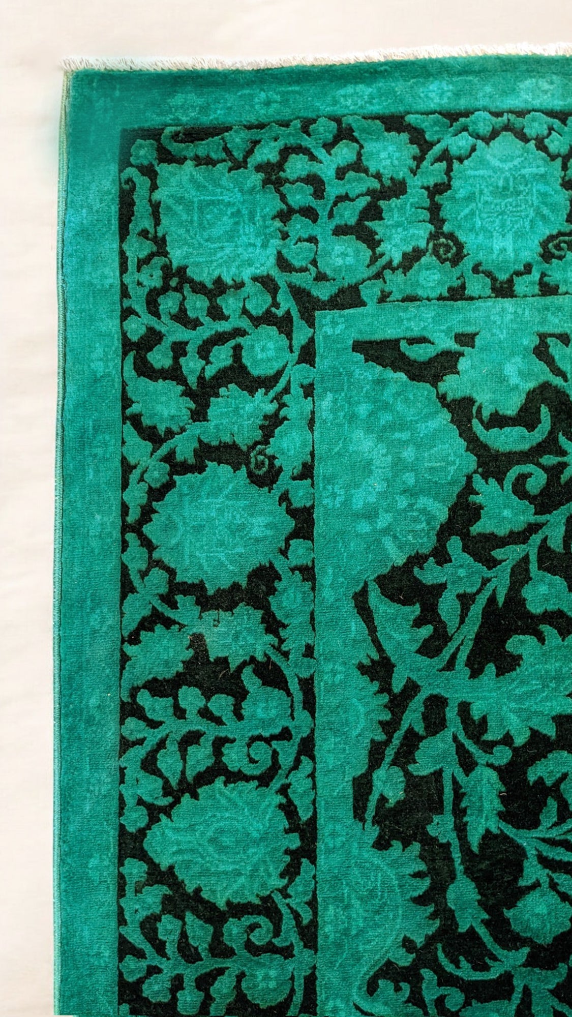 Ziegler Silk Wash Chobi Rug - 277 x 186 cm - Handmade