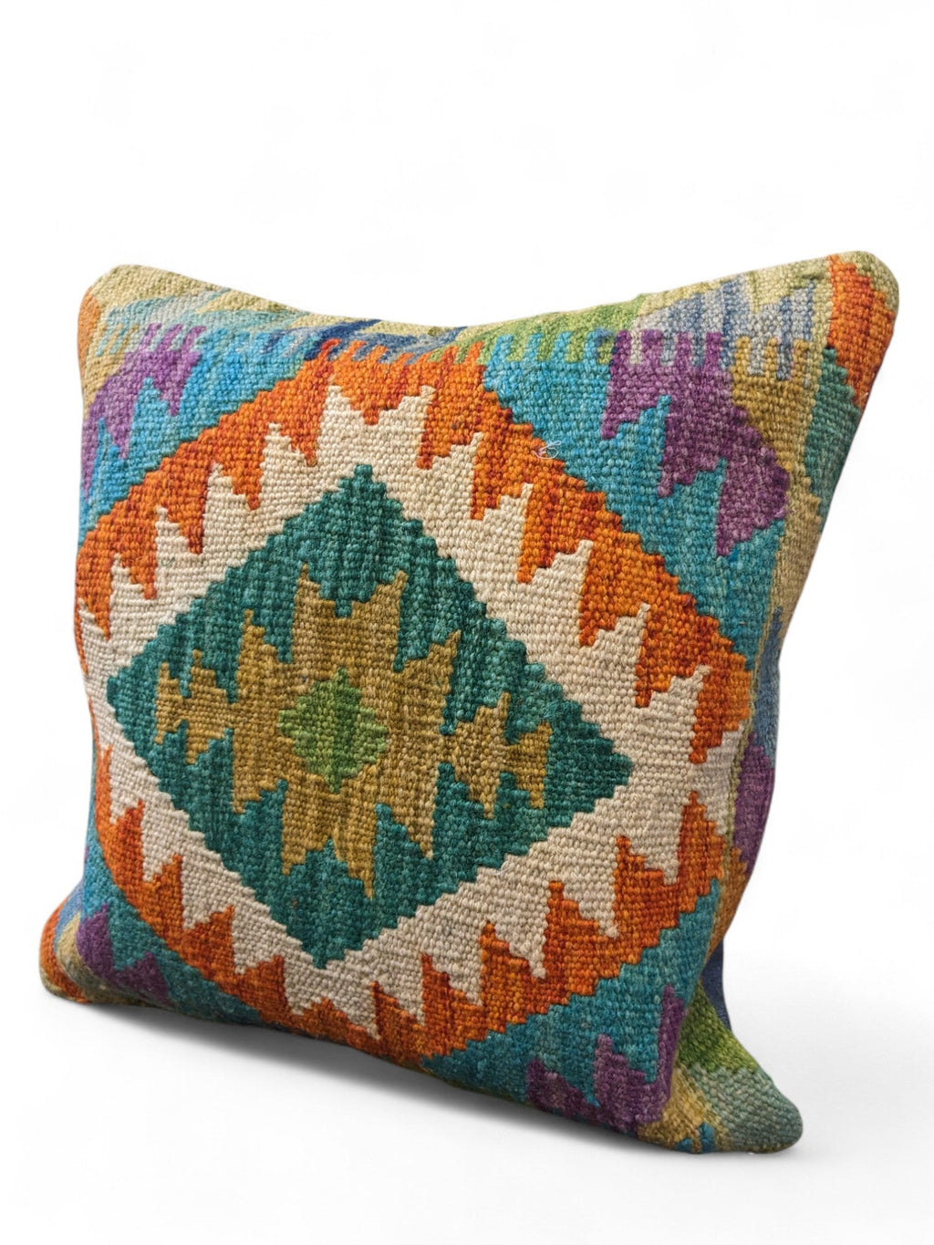Afghan Kilim Cushion Cover - 45 x 45 cm - Handmade