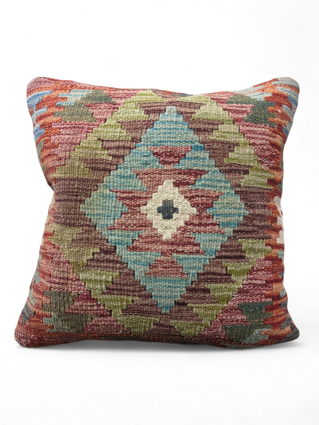 Afghan Kilim Cushion Cover - 45 x 45 cm - Handmade