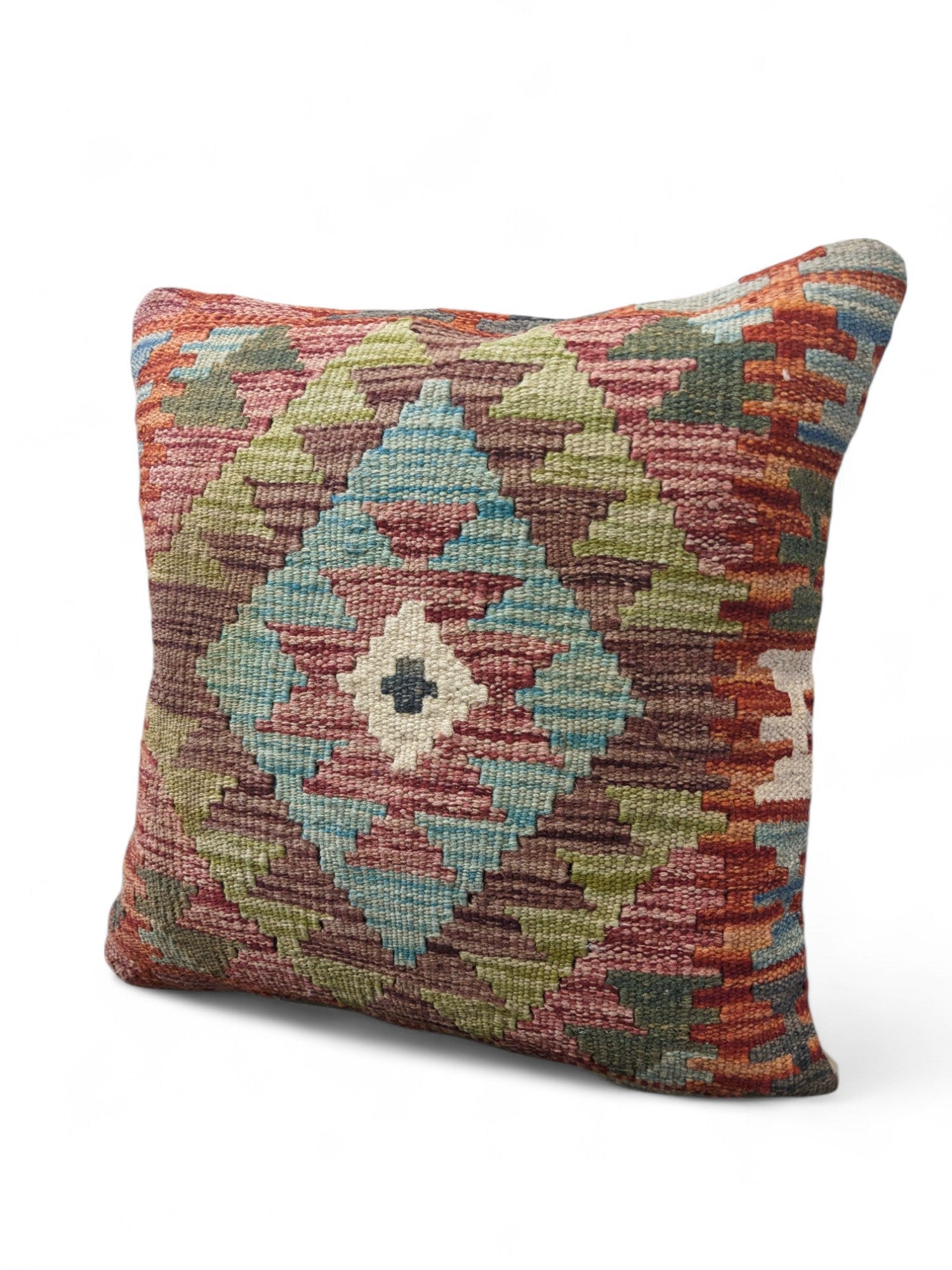 Afghan Kilim Cushion Cover - 45 x 45 cm - Handmade