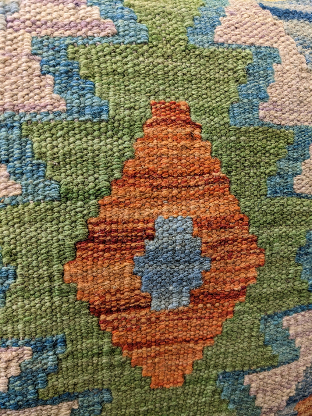 Afghan Kilim Cushion Cover - 45 x 45 cm - Handmade