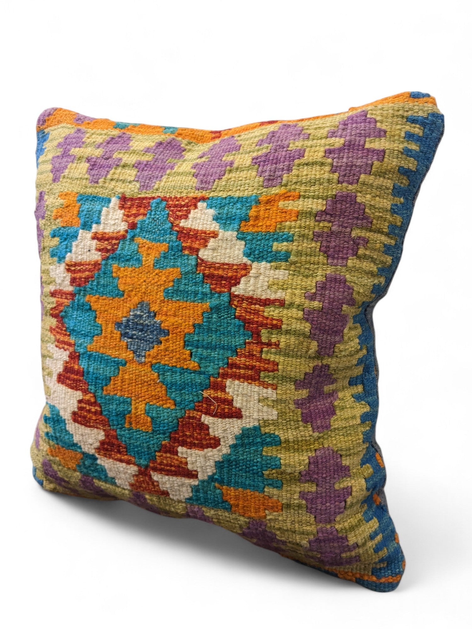 Afghan Kilim Cushion Cover - 45 x 45 cm - Handmade