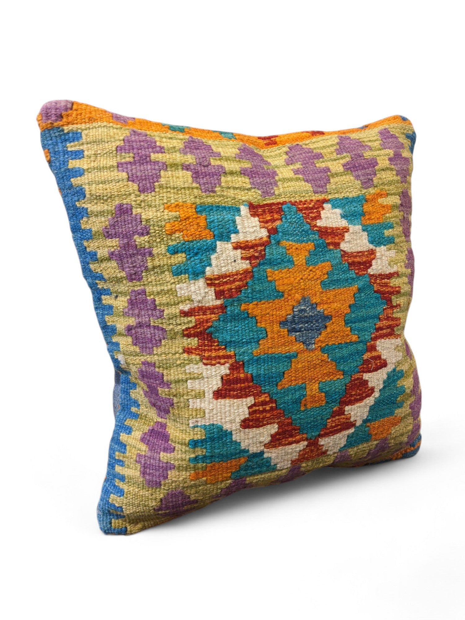 Afghan Kilim Cushion Cover - 45 x 45 cm - Handmade