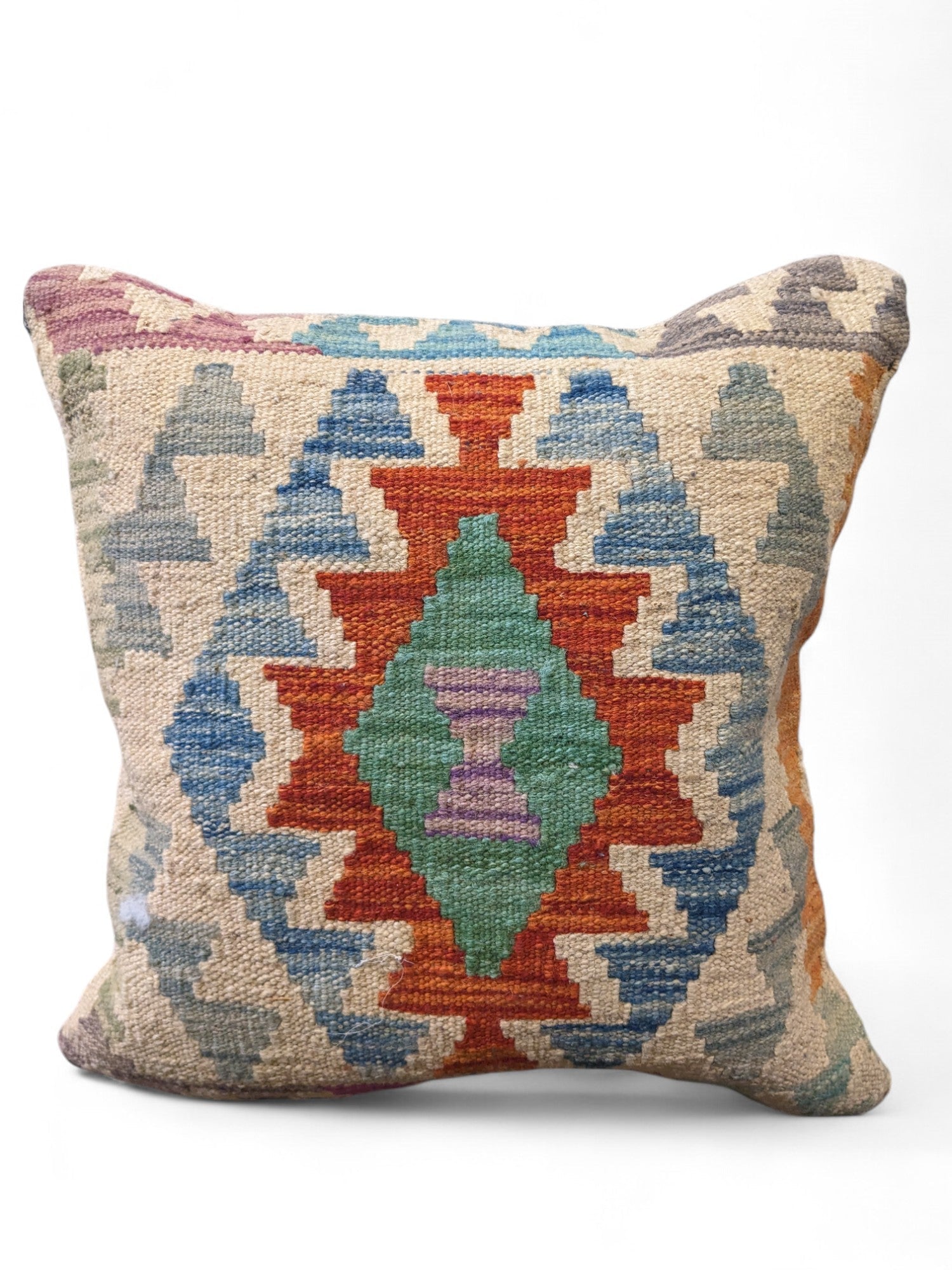 Afghan Kilim Cushion Cover - 45 x 45 cm - Handmade