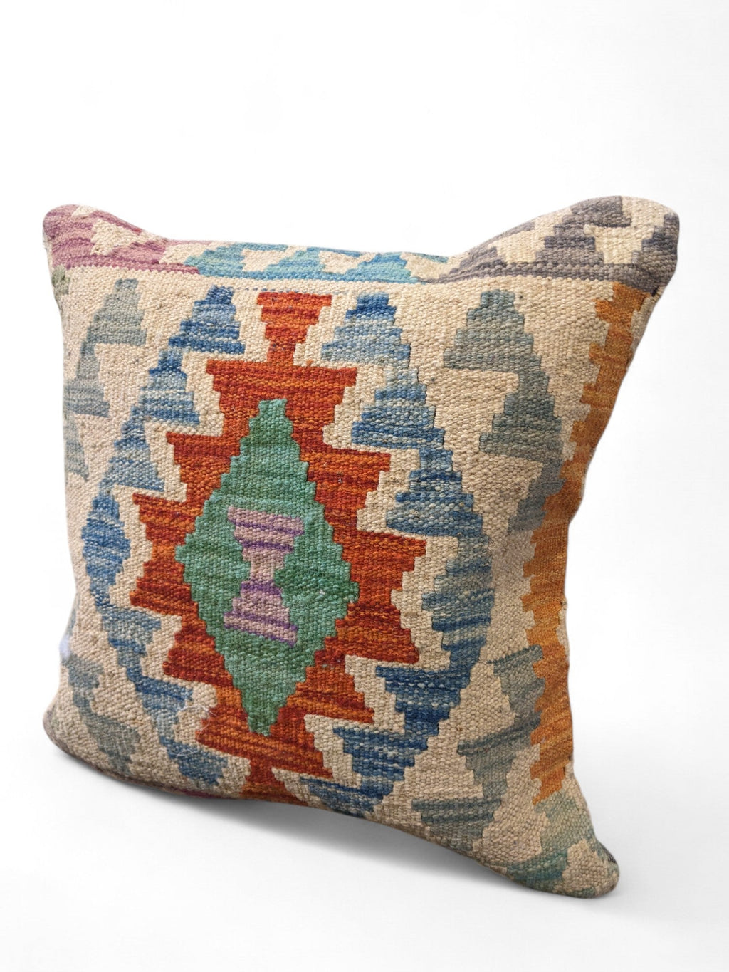 Afghan Kilim Cushion Cover - 45 x 45 cm - Handmade