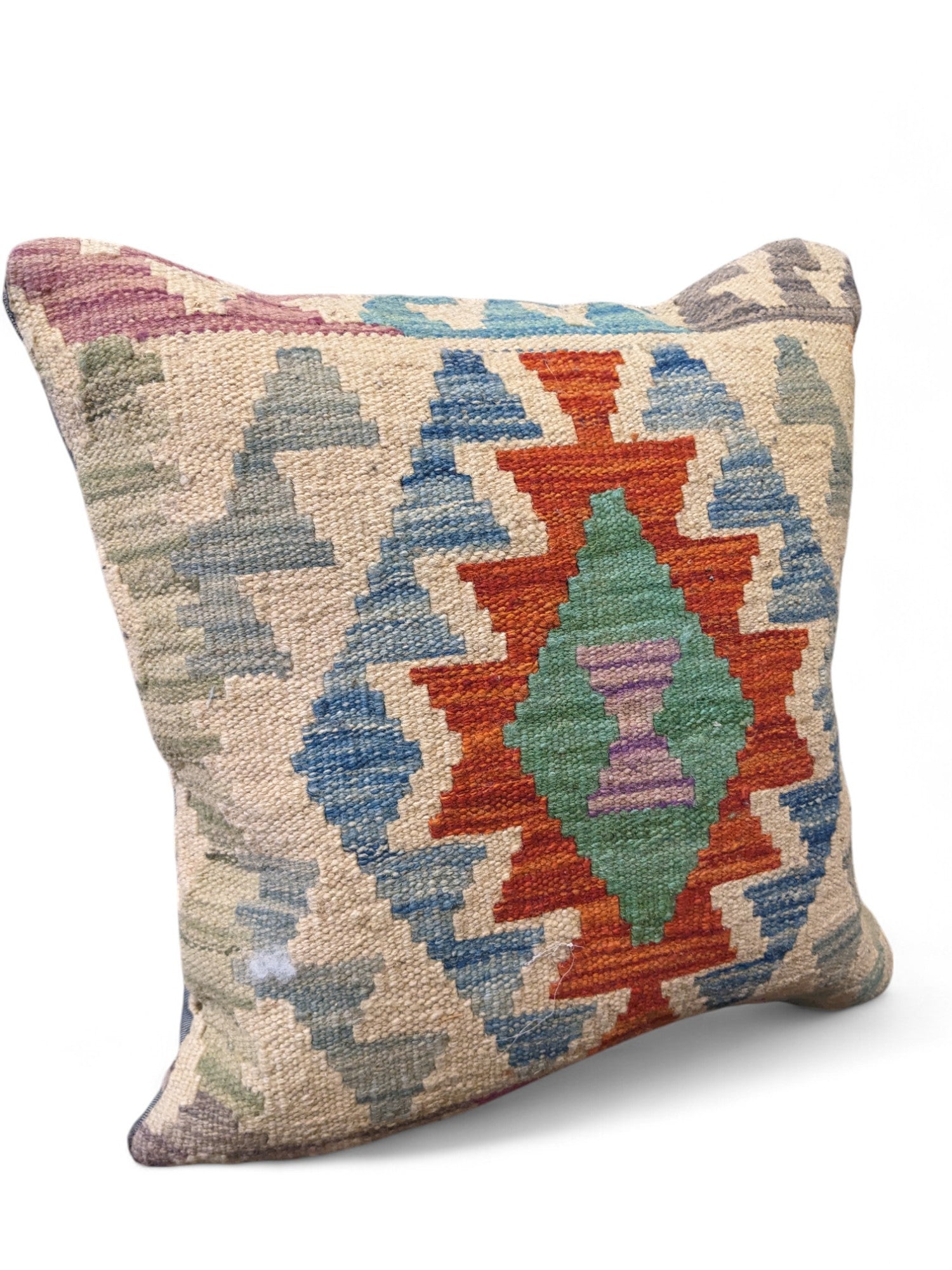 Afghan Kilim Cushion Cover - 45 x 45 cm - Handmade