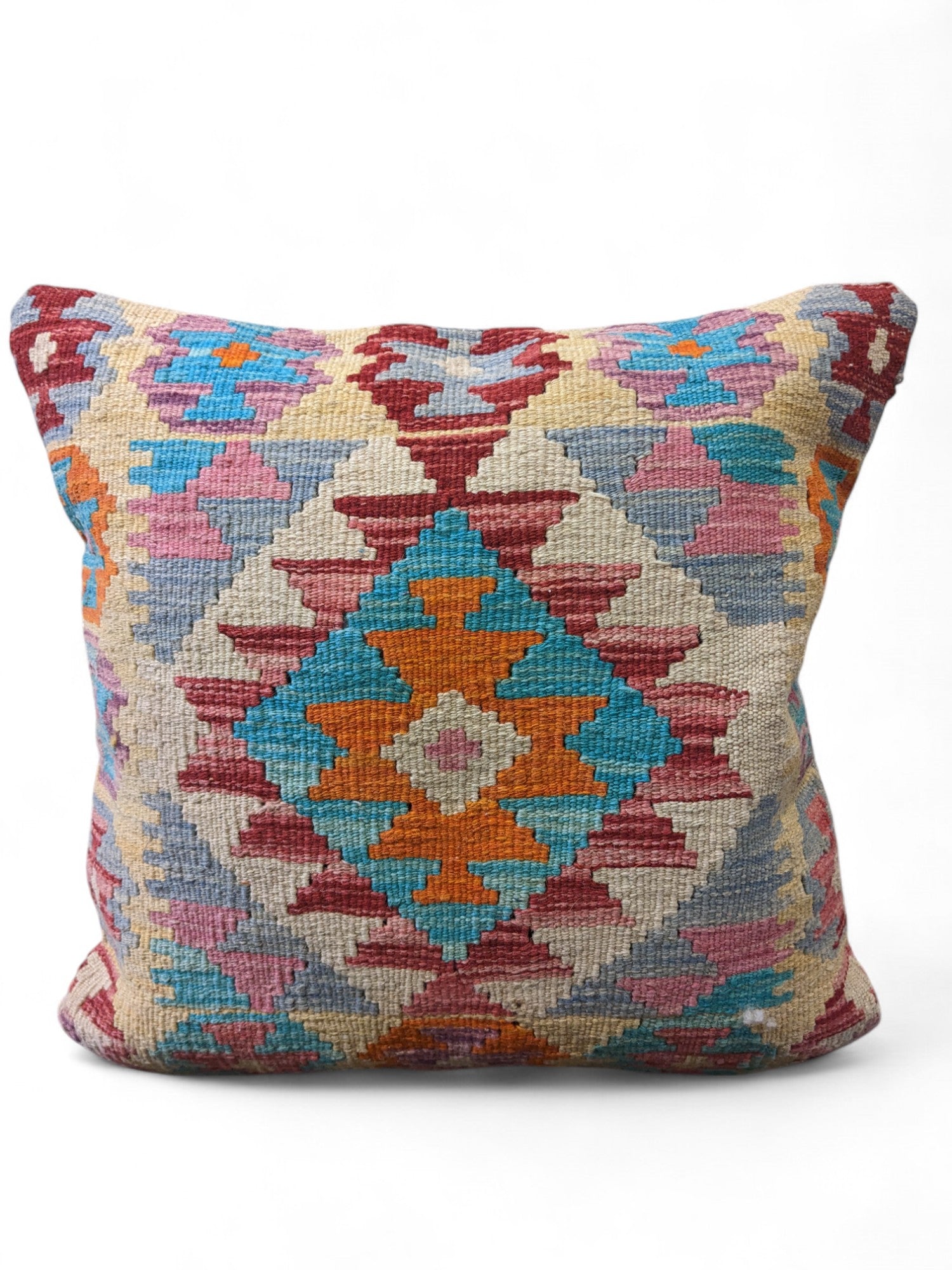Afghan Kilim Cushion Cover - 45 x 45 cm - Handmade