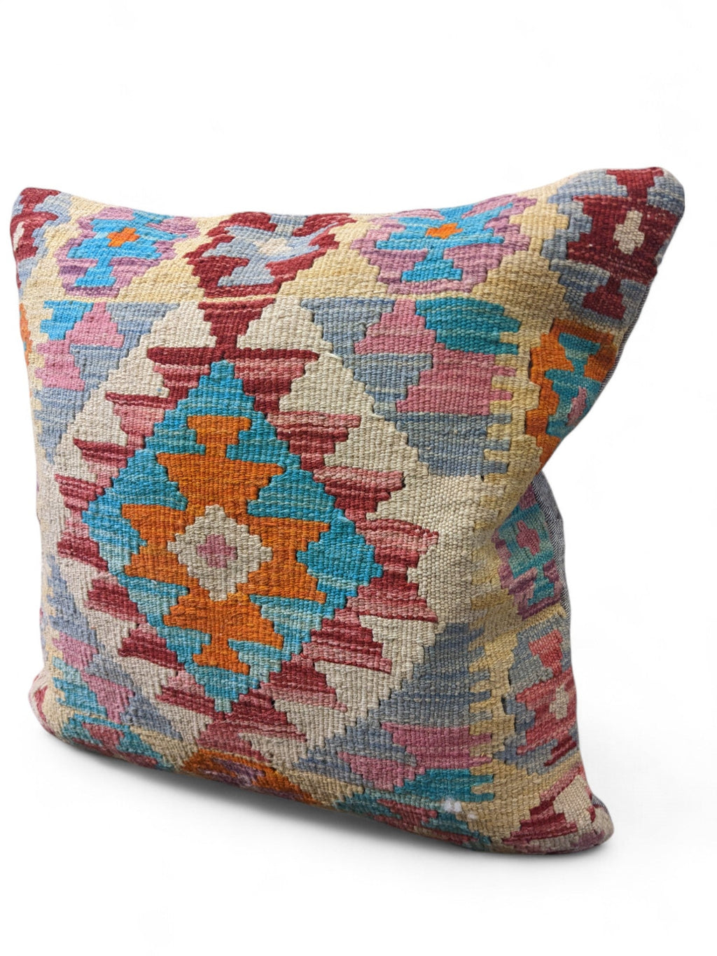 Afghan Kilim Cushion Cover - 45 x 45 cm - Handmade
