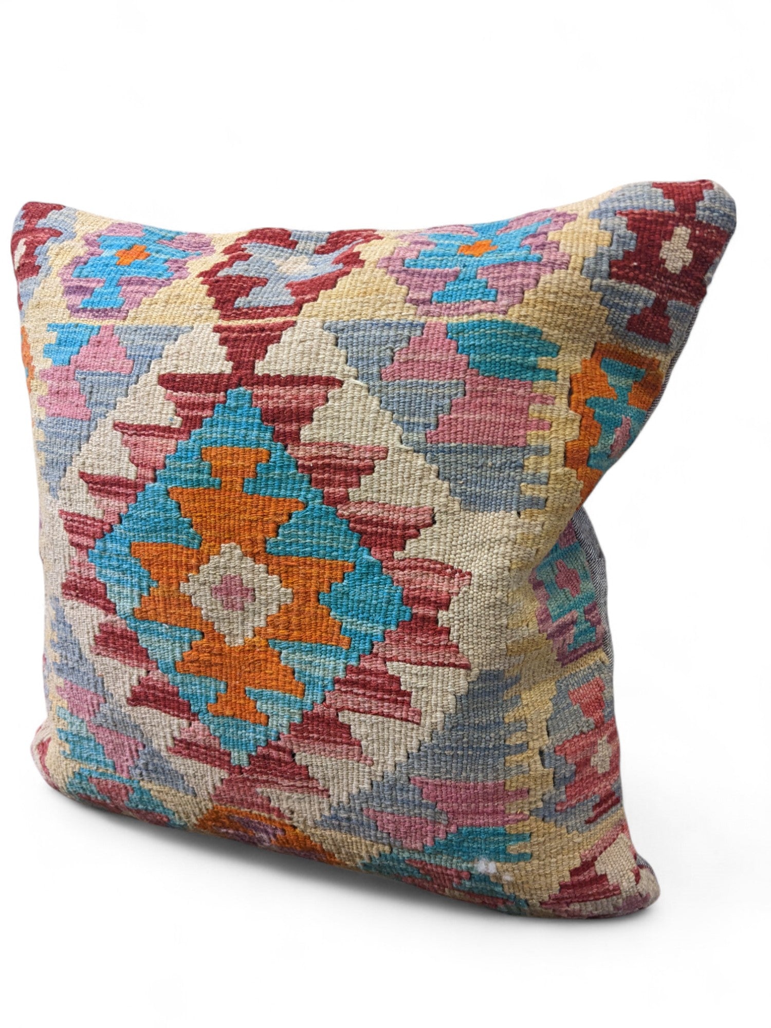Afghan Kilim Cushion Cover - 45 x 45 cm - Handmade