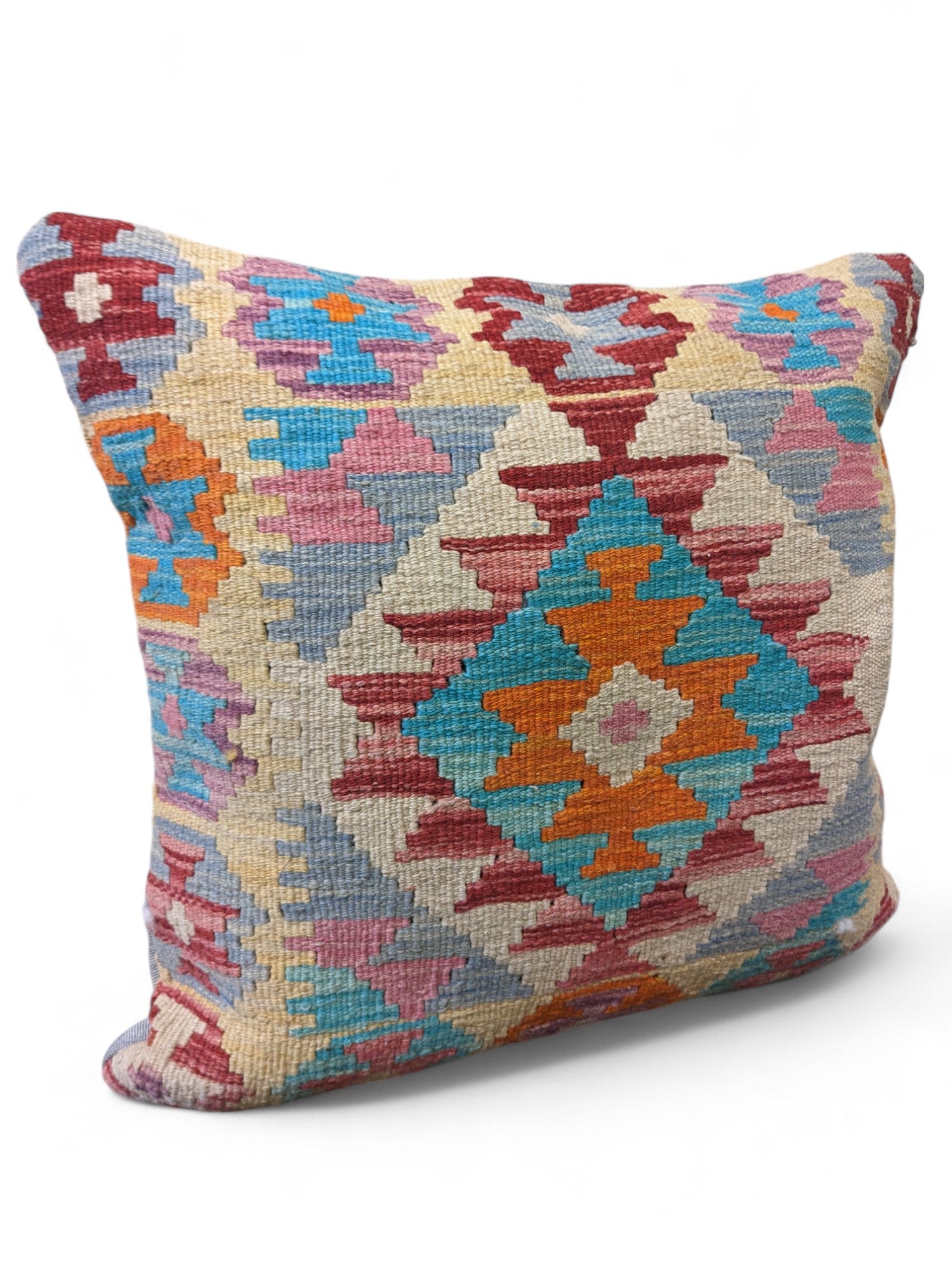 Afghan Kilim Cushion Cover - 45 x 45 cm - Handmade