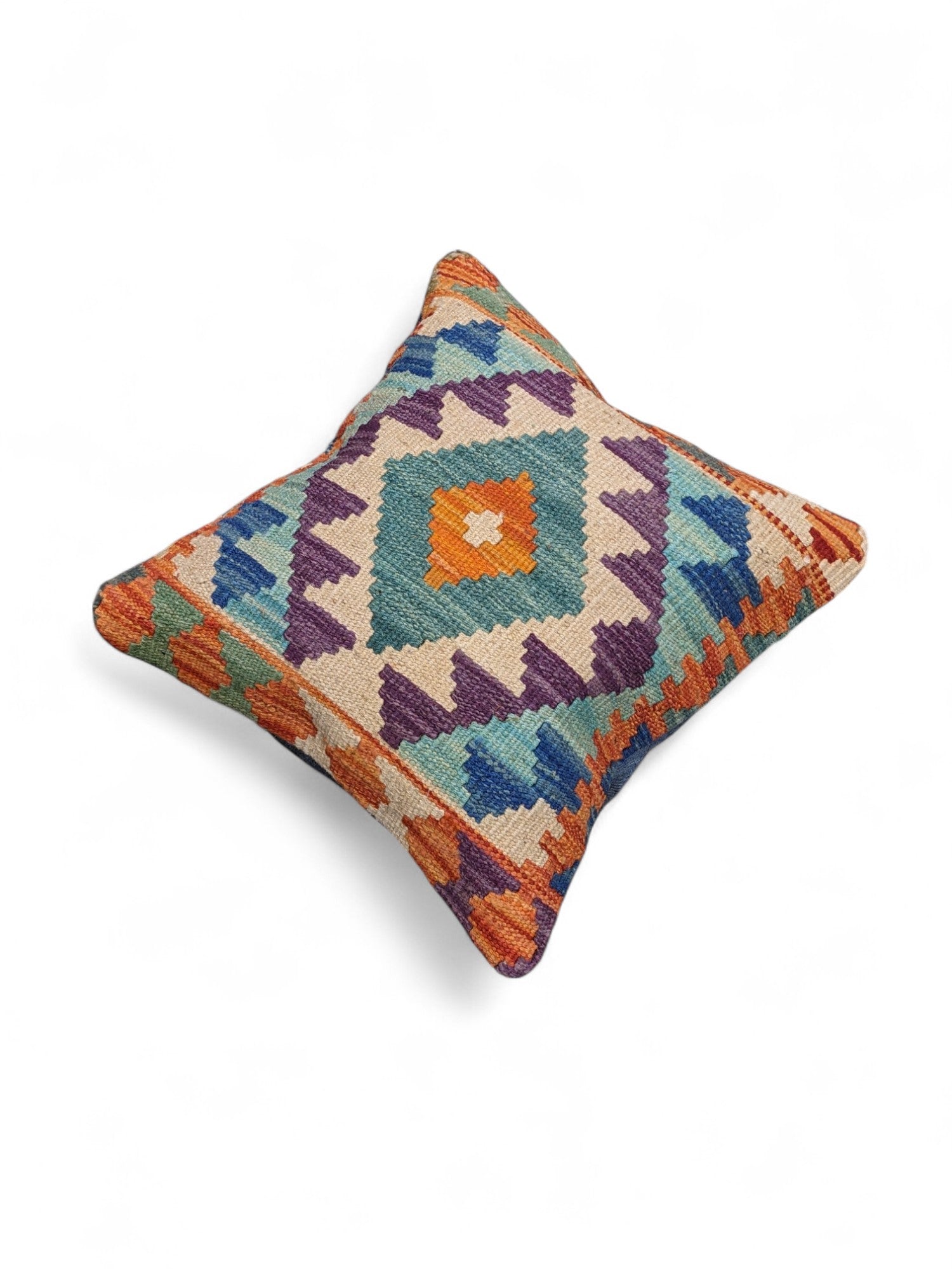 Afghan Kilim Cushion Cover - 45 x 45 cm - Handmade