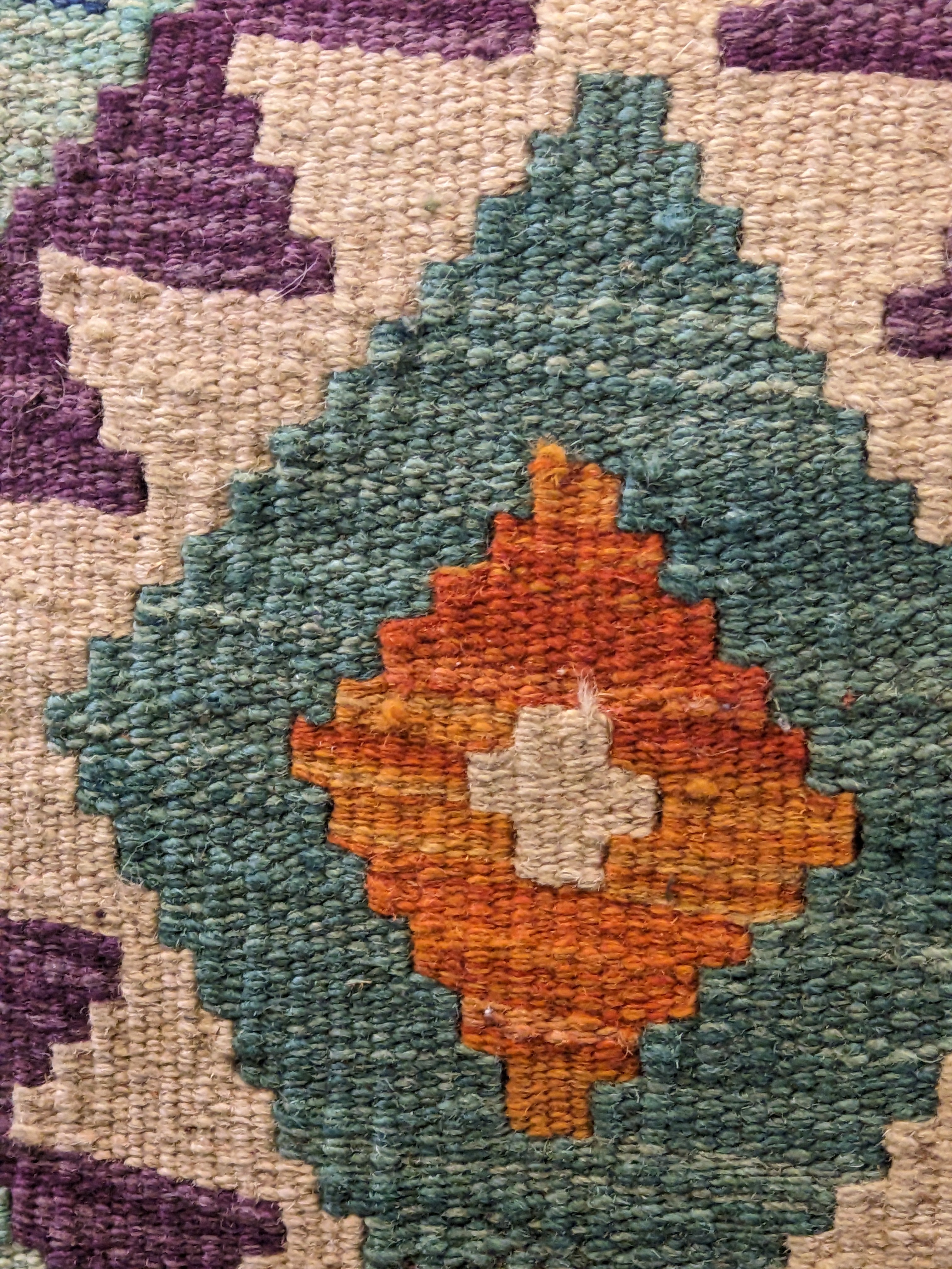 Afghan Kilim Cushion Cover - 45 x 45 cm - Handmade