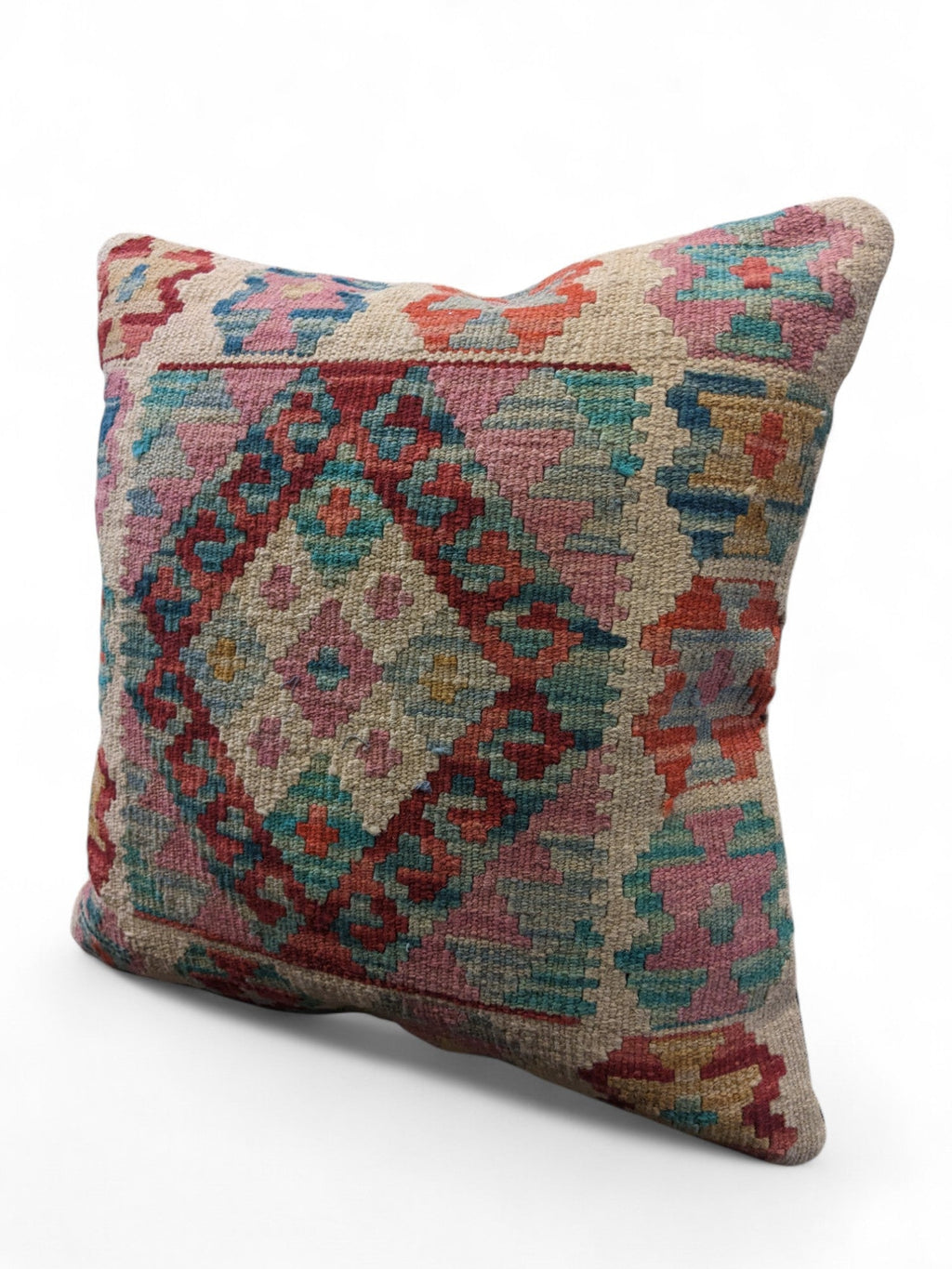 Afghan Kilim Cushion Cover - 45 x 45 cm - Handmade