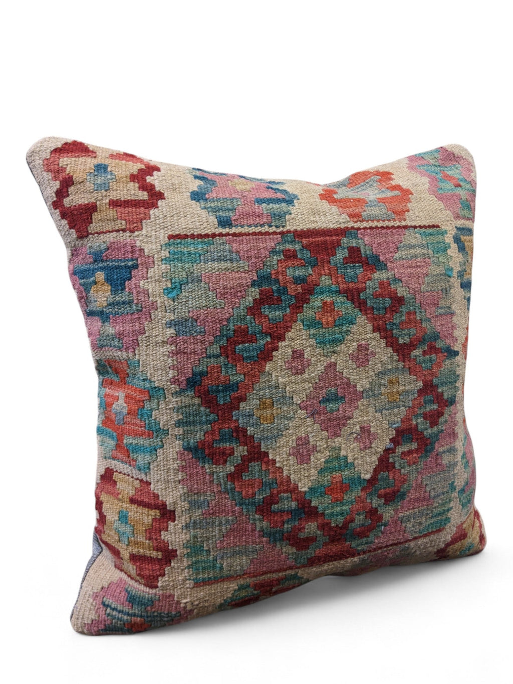 Afghan Kilim Cushion Cover - 45 x 45 cm - Handmade