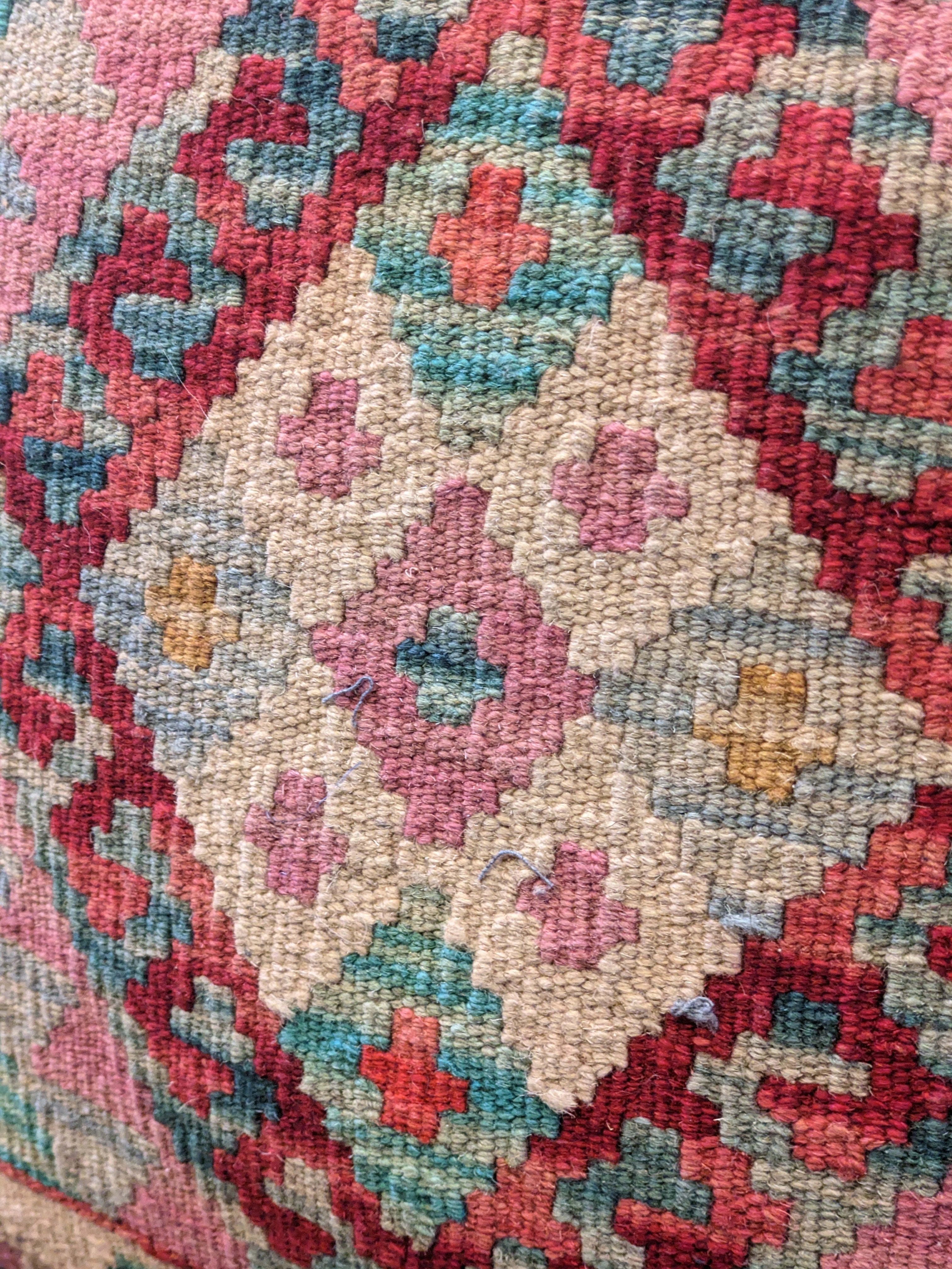 Afghan Kilim Cushion Cover - 45 x 45 cm - Handmade