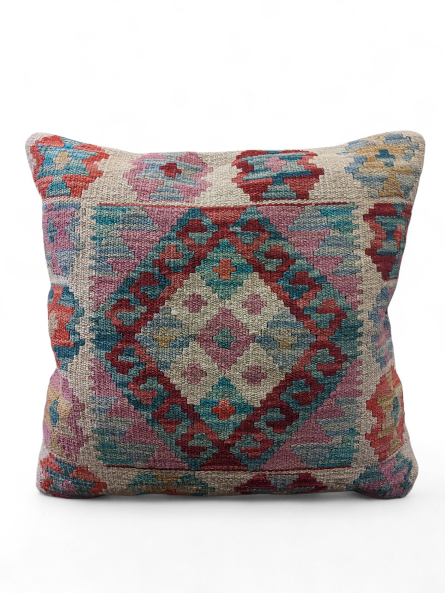Afghan Kilim Cushion Cover - 45 x 45 cm - Handmade