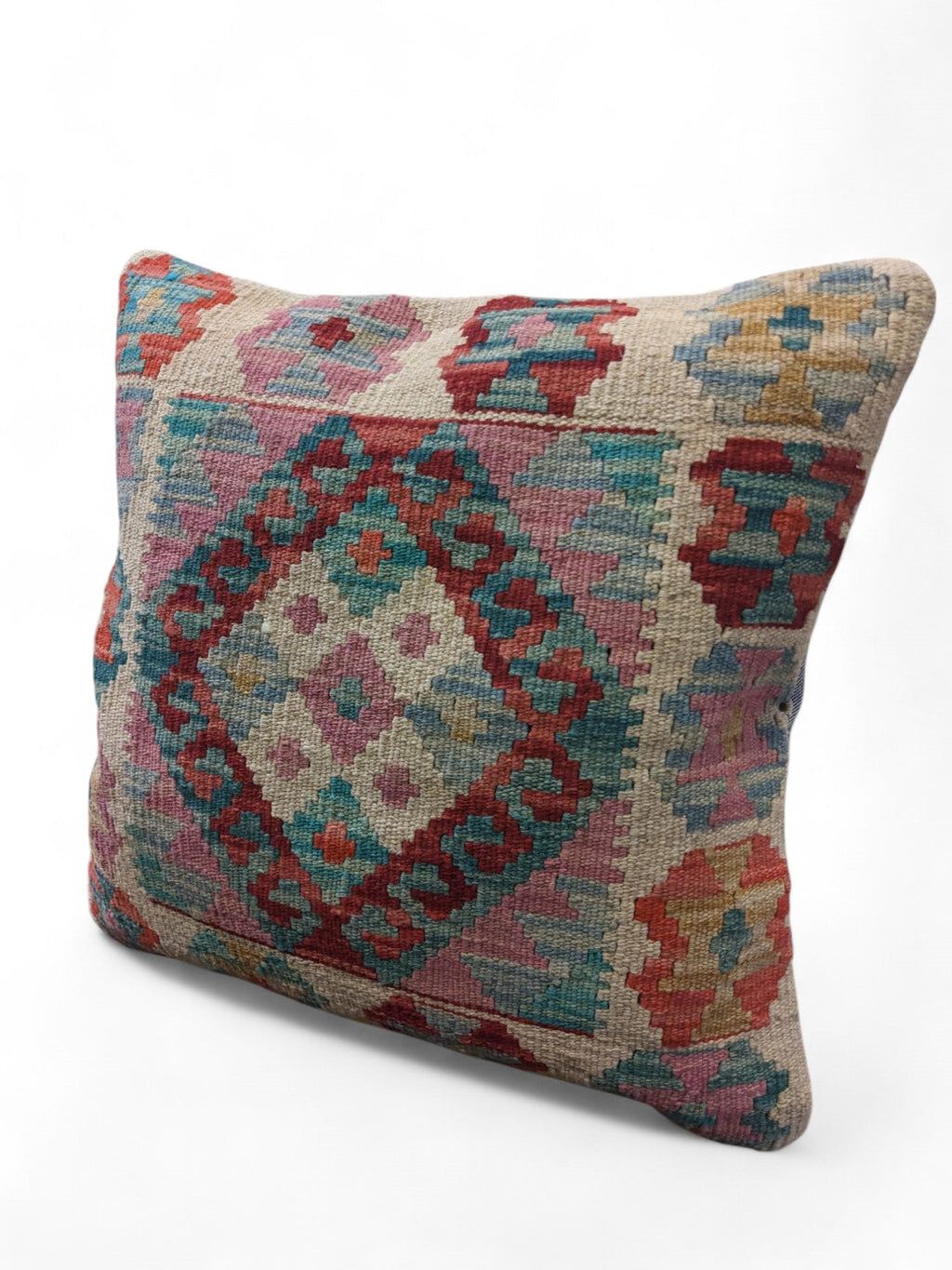 Afghan Kilim Cushion Cover - 45 x 45 cm - Handmade