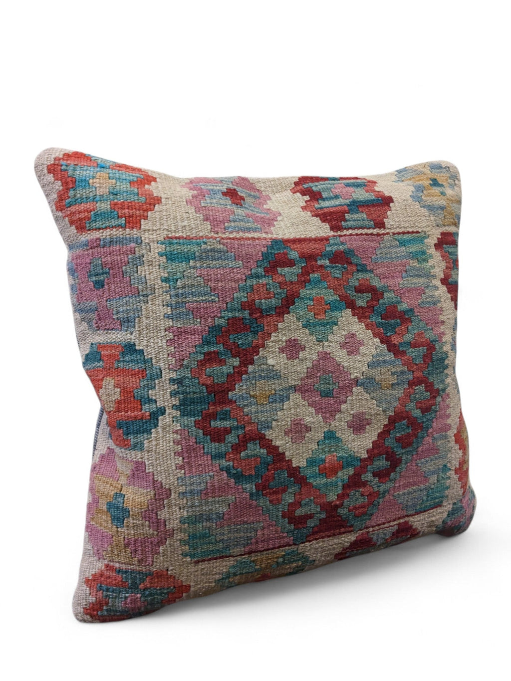 Afghan Kilim Cushion Cover - 45 x 45 cm - Handmade