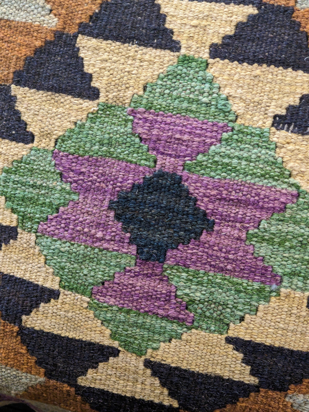 Afghan Kilim Cushion Cover - 45 x 45 cm - Handmade