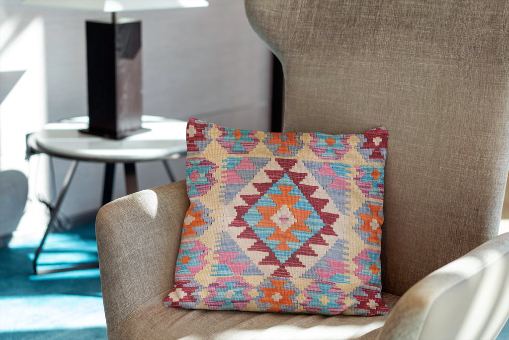 Afghan Kilim Cushion Cover - 45 x 45 cm - Handmade