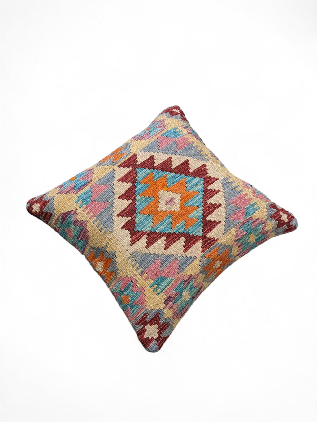 Afghan Kilim Cushion Cover - 45 x 45 cm - Handmade