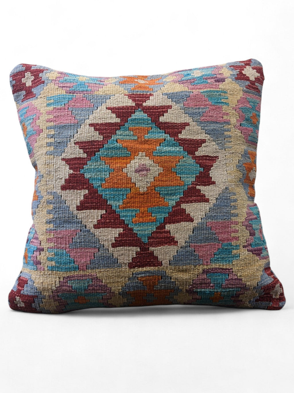 Afghan Kilim Cushion Cover - 45 x 45 cm - Handmade