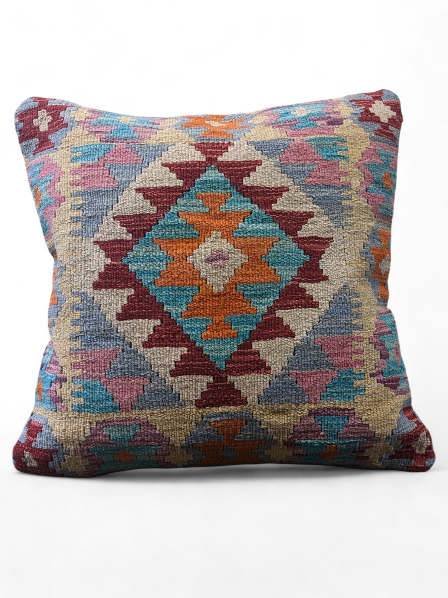 Afghan Kilim Cushion Cover - 45 x 45 cm - Handmade