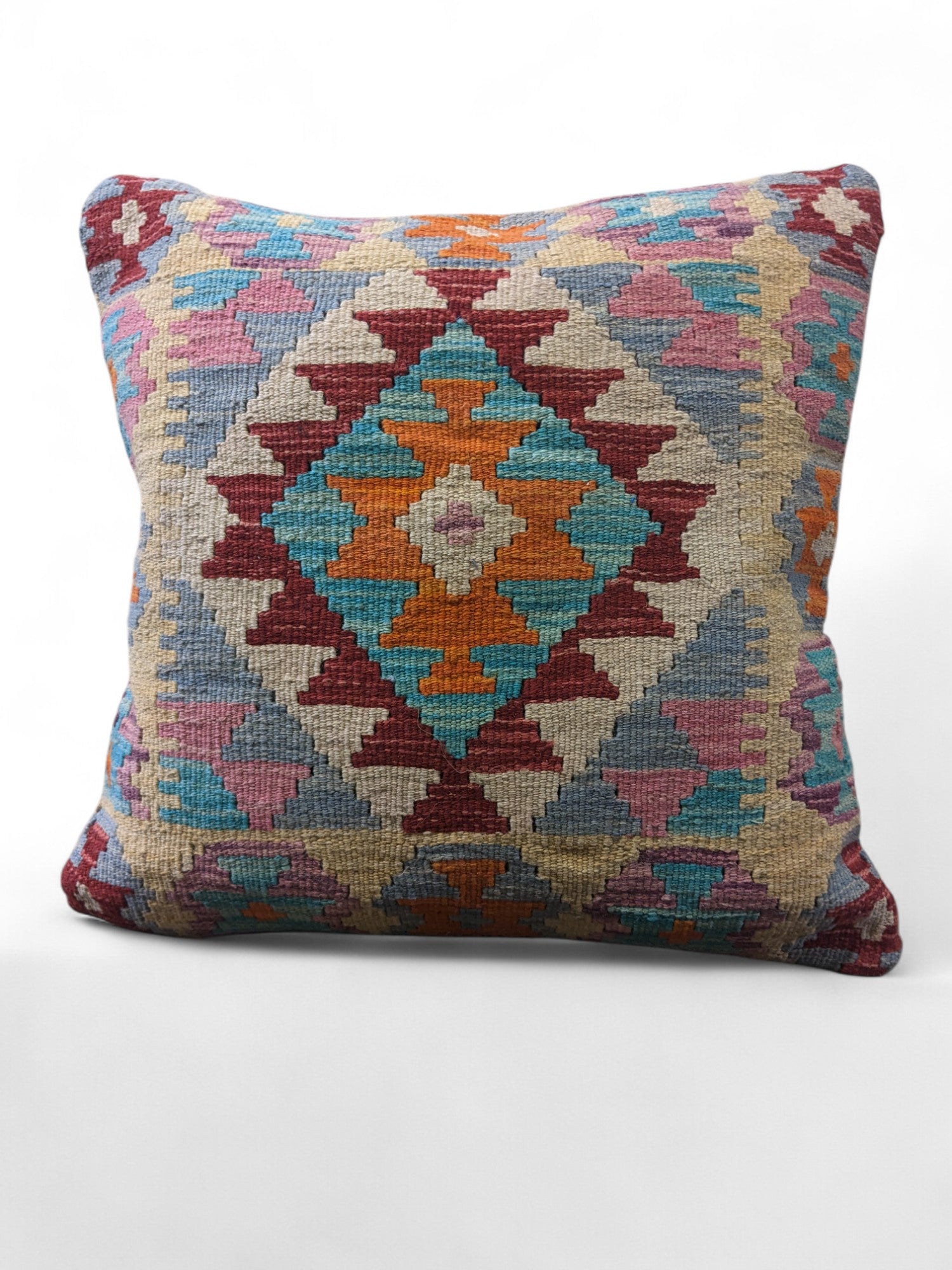 Afghan Kilim Cushion Cover - 45 x 45 cm - Handmade