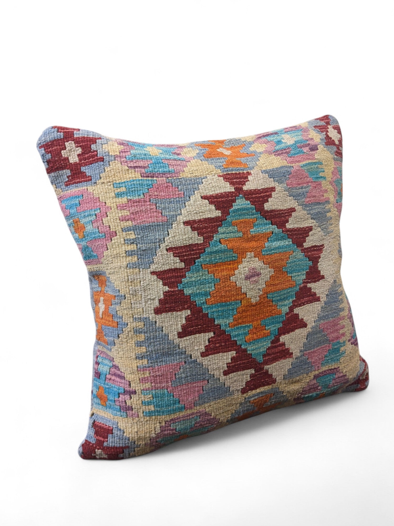 Afghan Kilim Cushion Cover - 45 x 45 cm - Handmade