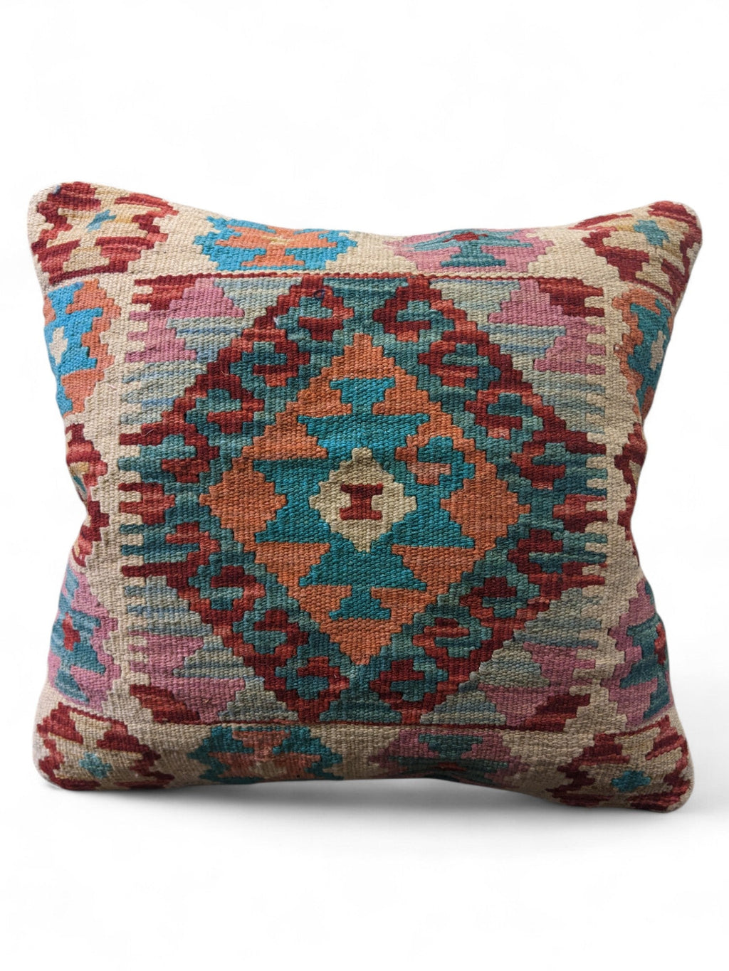 Afghan Kilim Cushion Cover - 45 x 45 cm - Handmade