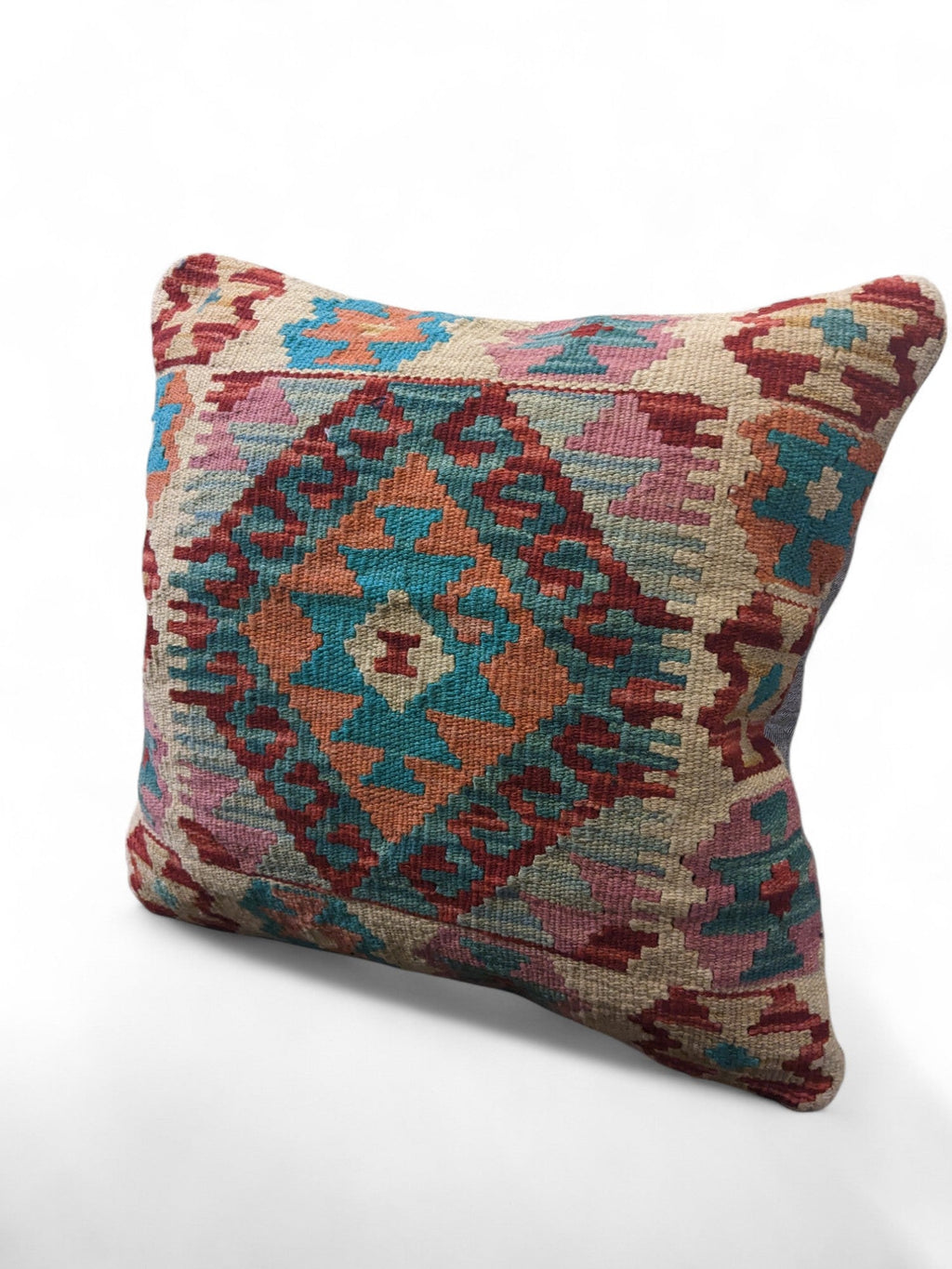 Afghan Kilim Cushion Cover - 45 x 45 cm - Handmade