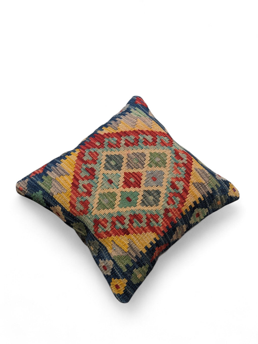 Afghan Kilim Cushion Cover - 45 x 45 cm - Handmade