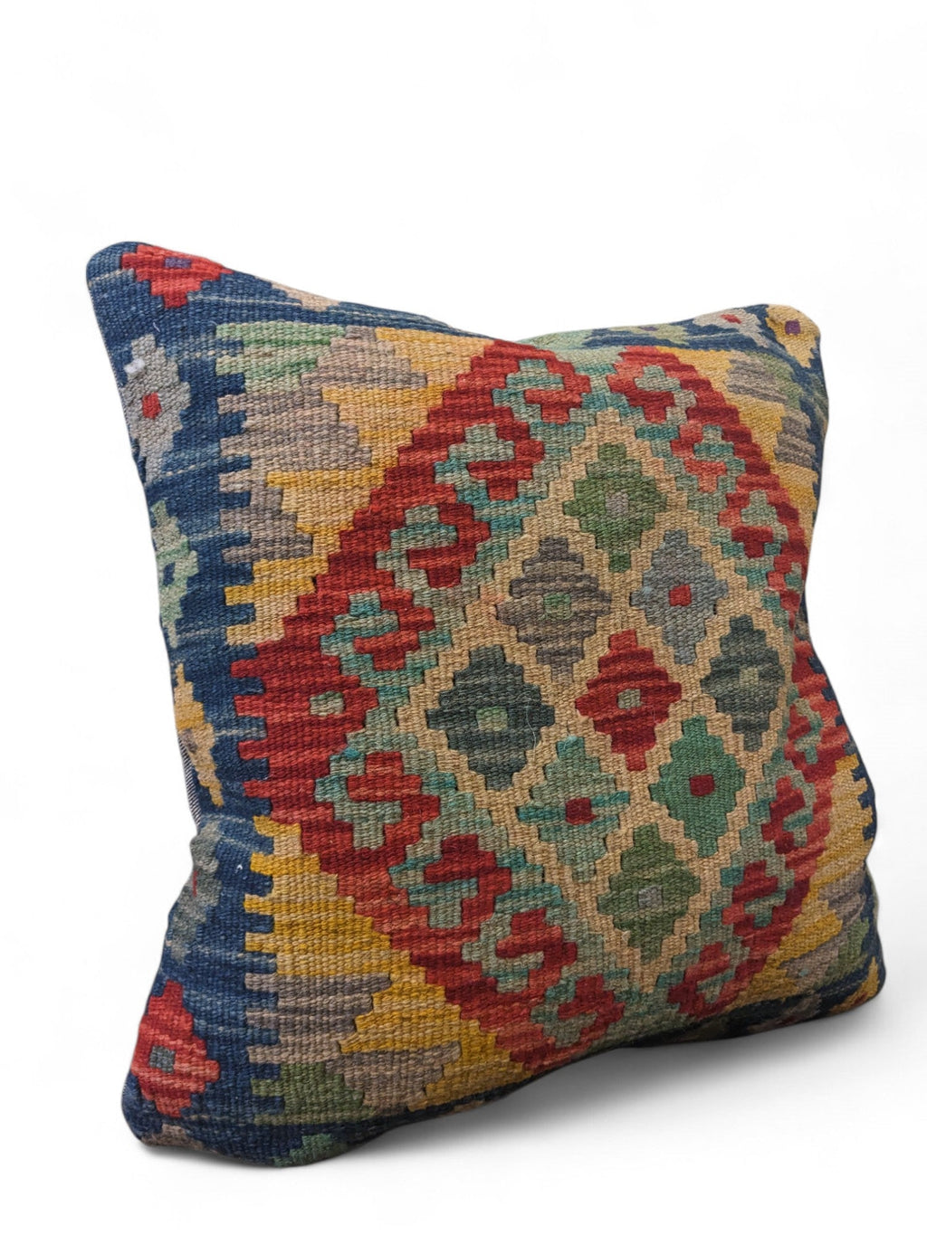 Afghan Kilim Cushion Cover - 45 x 45 cm - Handmade